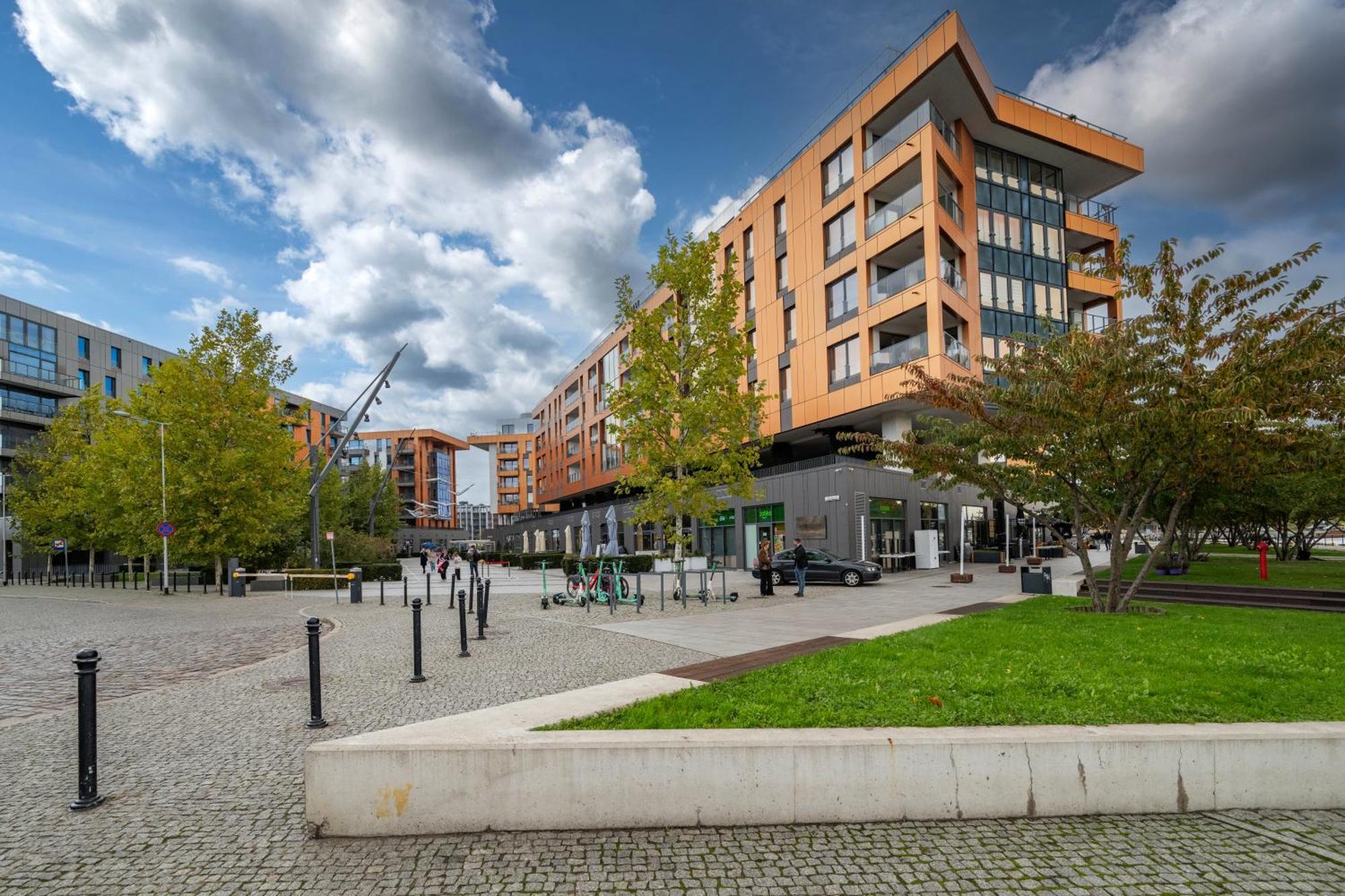 גדנסק Apartment Brabank Riverside Stara Stocznia Premium Sauna & Gym מראה חיצוני תמונה