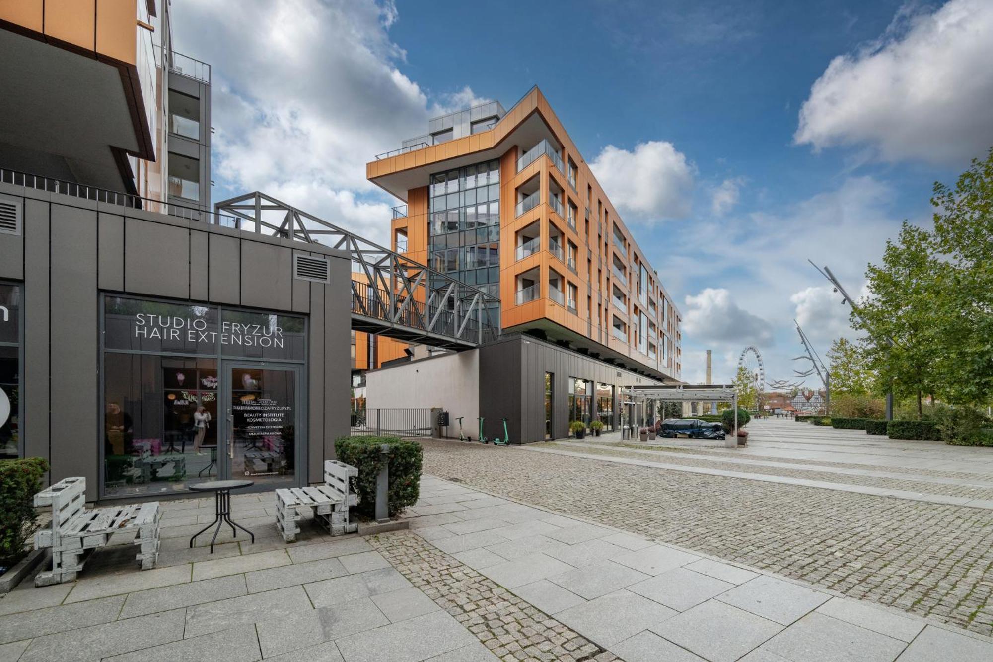 גדנסק Apartment Brabank Riverside Stara Stocznia Premium Sauna & Gym מראה חיצוני תמונה